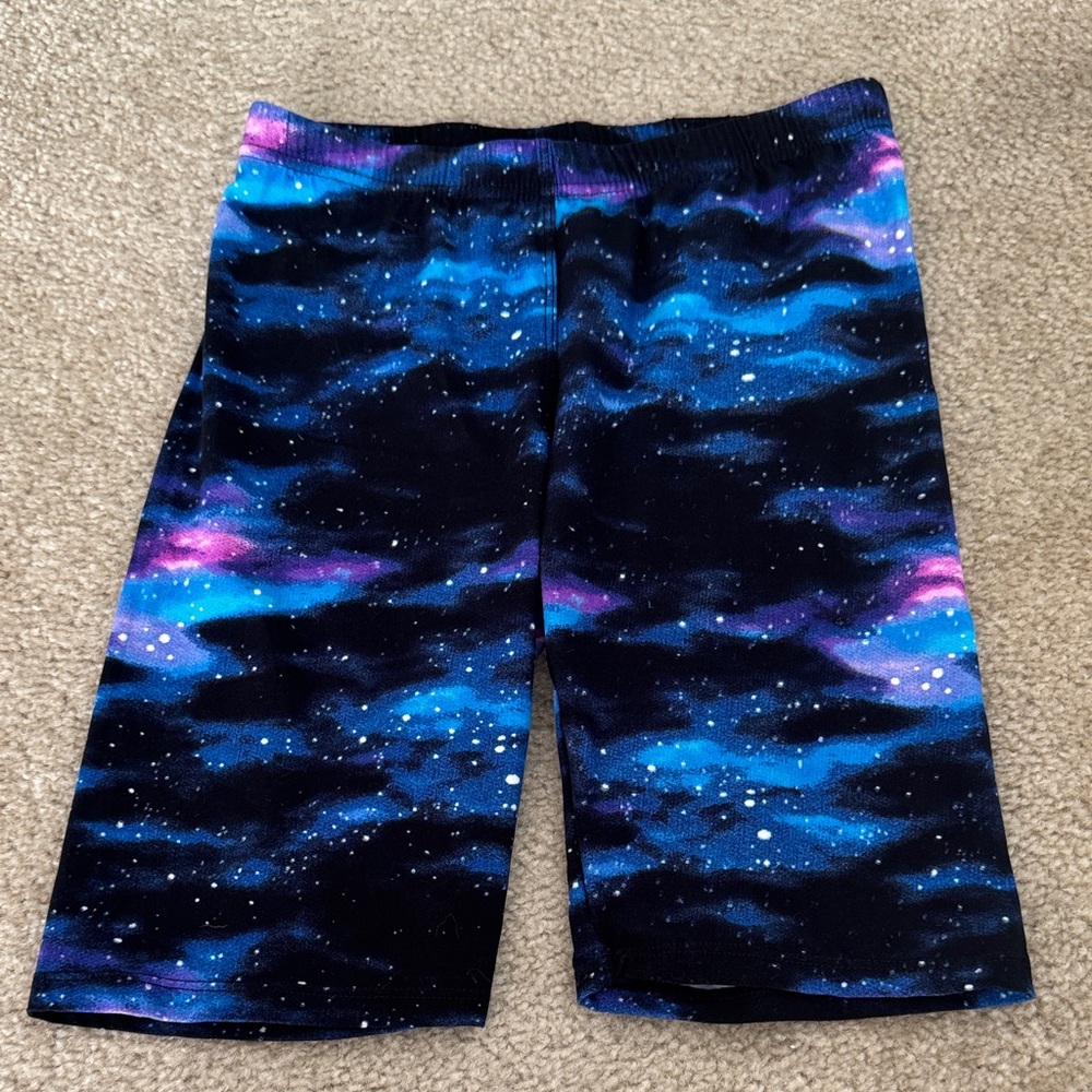 Galaxy Print Shorts
